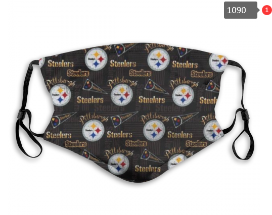 NFL Pittsburgh Steelers #28 Dust mask with filter